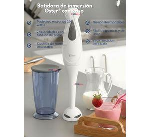 Batidora de inmersión Oster® con vaso 2609 de Color Blanco