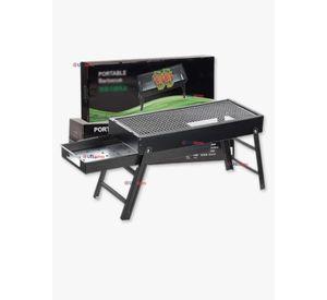 Mini Parrillera De Carbón Plegable Portátil de Acero Camping