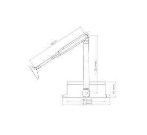 CIERRAPUERTA HIDRAUL YALE Y522 60-120 KG SILVER CJ