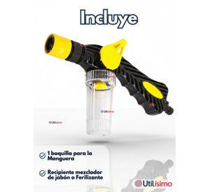Pistola de Riego con Dispensador Pulverizador de Espuma