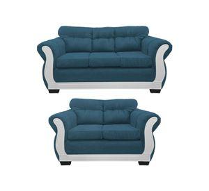 Living Con Resorte Estructural 5 Cuerpos 3+2 Taurus Chenille Premium Edición Limitada