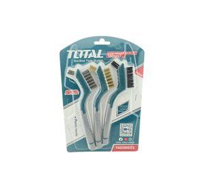 SET MINI ESCOBILLAS TOTAL TAC38033 180MM (3PZS)