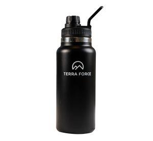 Botella Boca Ancha 940ml Negro