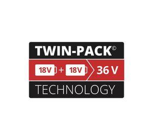 BATERIA TWINPACK EINHELL 2X18V 4AH
