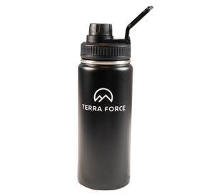 Botella Boca Ancha 500ml Negro