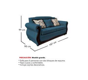 Living Con Resorte Estructural 8 Cuerpos 4+3+1 Gran Santi Chenille