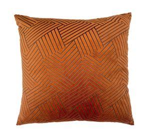 Cojín Velvet geométrico terra 45x45 cm