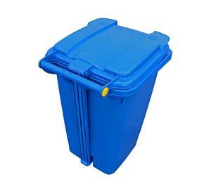 Contenedor basura azul 60 litros