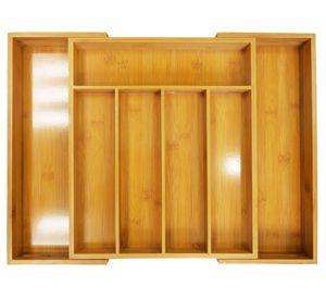 Organizador cubiertos bamboo