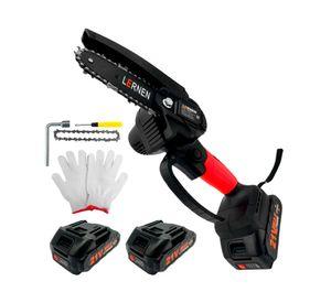 Motosierra podadora eléctrica MZ2BAT 4" + 2 baterías