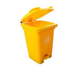Contenedor basura amarillo 60 litros