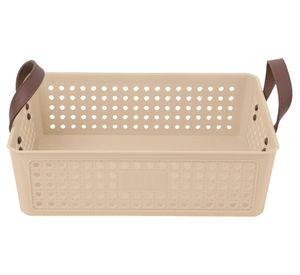 Canasto organizador clóset Textura 5.6 lt