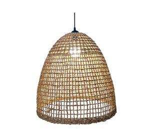 Lámpara colgar 40 W E27 1 Luz LED Beige Natural