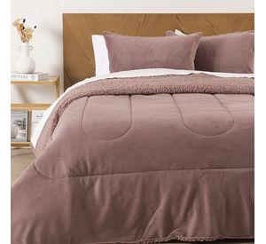 Plumon Coral Sherpa 2 P Morado Inv