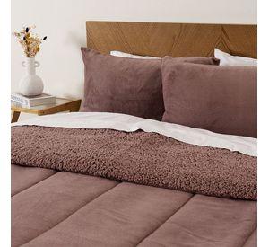 Plumon Coral Sherpa 2 P Morado Inv