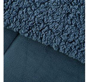 Plumon Coral Sherpa King Azul Inv