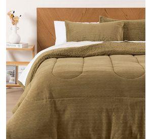 Plumon Coral Emboss King Verde Inv