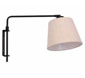 Aplique E27 luz led kW-006 Cordón negro