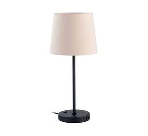 Lámpara sobremesa K0312-2T negro mate 40 W E27 2 Luces LED
