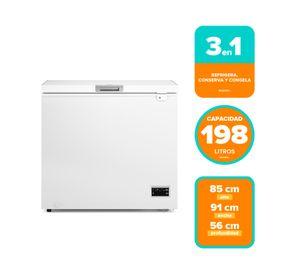 Congelador horizontal M200DI blanco 198 litros