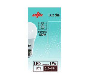 Ampolleta LED 15W E27 A60 luz día