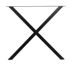 Pata cruz negro mate 8 x78 x71 cm