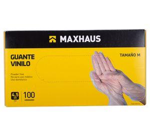 Guante vinilo M 100 unidades