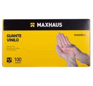 Guante vinilo L 100 unidades