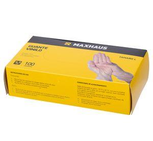 Guante vinilo L 100 unidades