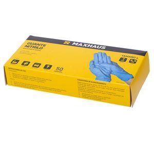 Guante nitrilo L azul 50 unidades