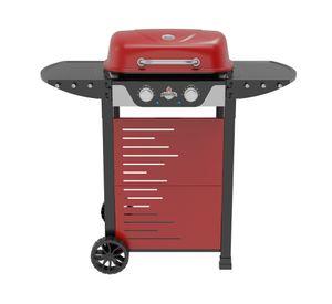 Parrilla eléctrica Manhattan E2B Red rojo/negro 2300W