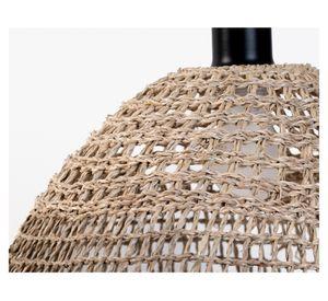 Lámpara colgante 40 W E27 2 Luces LED L1000-3 beige natural