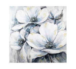 Canvas decorativo Flores 100x100 cm