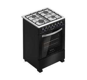 Cocina híbrida CH-600NG 4 quemadores gas licuado