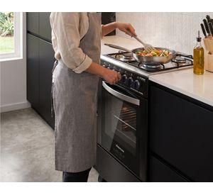 Cocina híbrida CH-600NG 4 quemadores gas licuado
