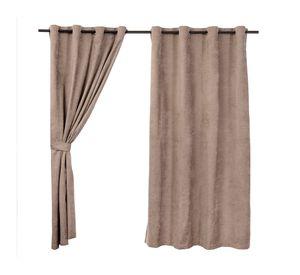 Cortina blackout Chenill 140x220 cm café