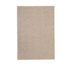 Alfombra Tejida trama greige 60x90 cm