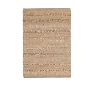 Alfombra Stripe natural 60x90 cm