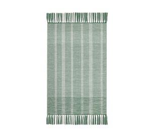 Alfombra Tejida verde 60x90 cm