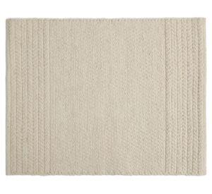 Alfombra Nido blanco 60x90 cm