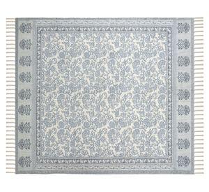 Alfombra Pint floral azul 160x220 cm