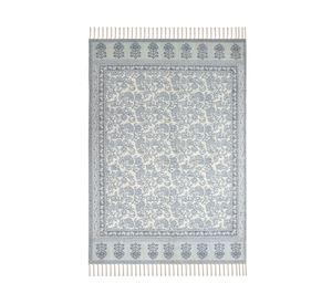 Alfombra Pint floral azul 160x220 cm