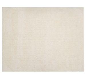 Alfombra Velvet touch blanco 120x180 cm