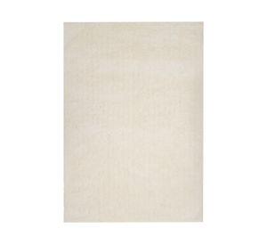 Alfombra Velvet touch blanco 120x180 cm