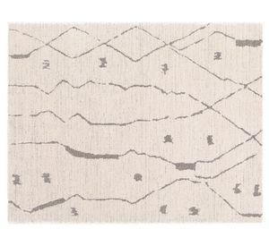 Alfombra Navarra 60x115 cm crema/gris 59658-766