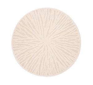 Alfombra Navarra 160x160 cm crema 59817-066