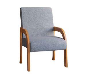 Poltrona Paris gris 88x59x65.5 cm