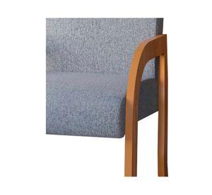 Poltrona Paris gris 88x59x65.5 cm