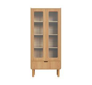 Vitrina Aura natural 180x80x37.8 cm