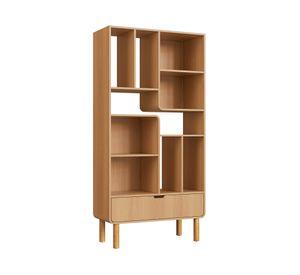 Estante Aura natural 180x90x37.5 cm